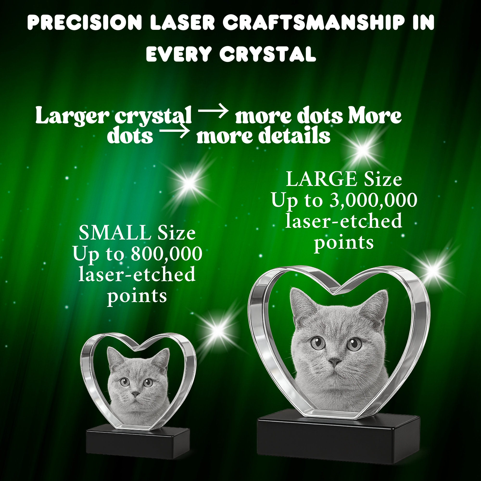 3D Crystal Heart