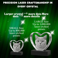 3D Crystal Heart