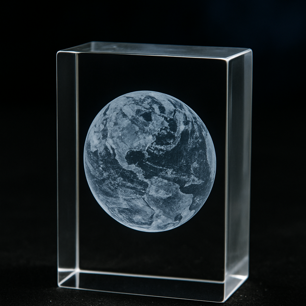 Premade Planet-Themed Crystal